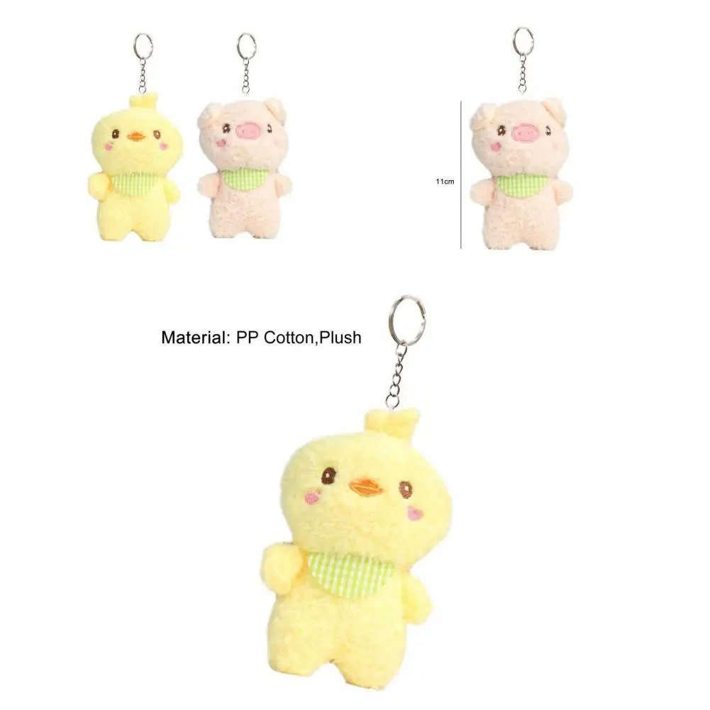 

Universal Flexible Cute Little Yellow Chicken Plush Toy Pendant for Children