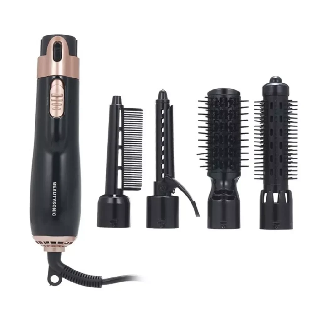 In 1 Hair Dryer Styler And Volumizer Hair Curler Straightener Blow Dryer Brush Rotating Blow Dryer Comb