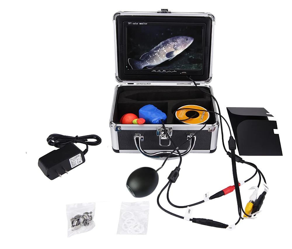 ИК-камера для рыбалки и 7 дюймов 1000 ТВЛ