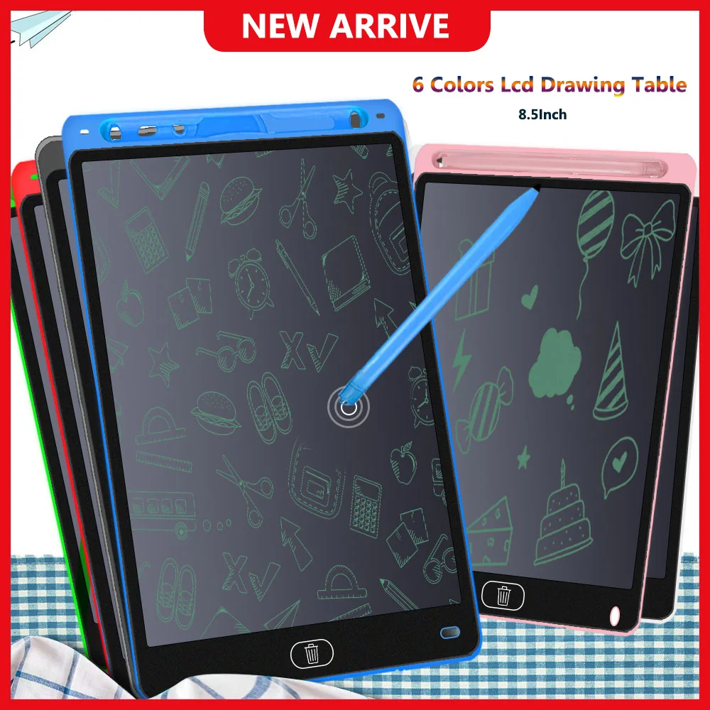 

8.5 Inch Pad LCD Drawing Tablet for Children Toys Painting Tools Electronics Writing Board Boy Kids Educational Learning