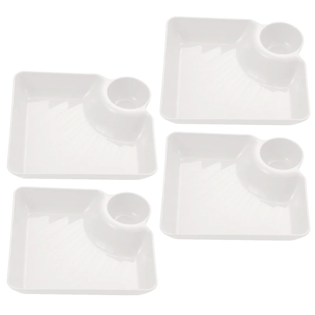 

Dumpling Tray Large Serving Platter Food Side Dish Dessert French Fries Appetizer