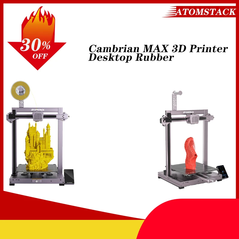 

3D принтер ATOMSTACK 330*320*380 мм, фотография макс., портативный 3D-принтер для начинающих, 3d-печать