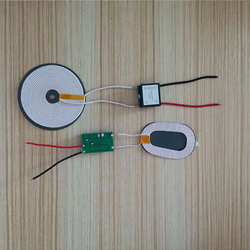 

12V/2A Output Receiving Elliptical Coil Wireless Charging/power Supply Module