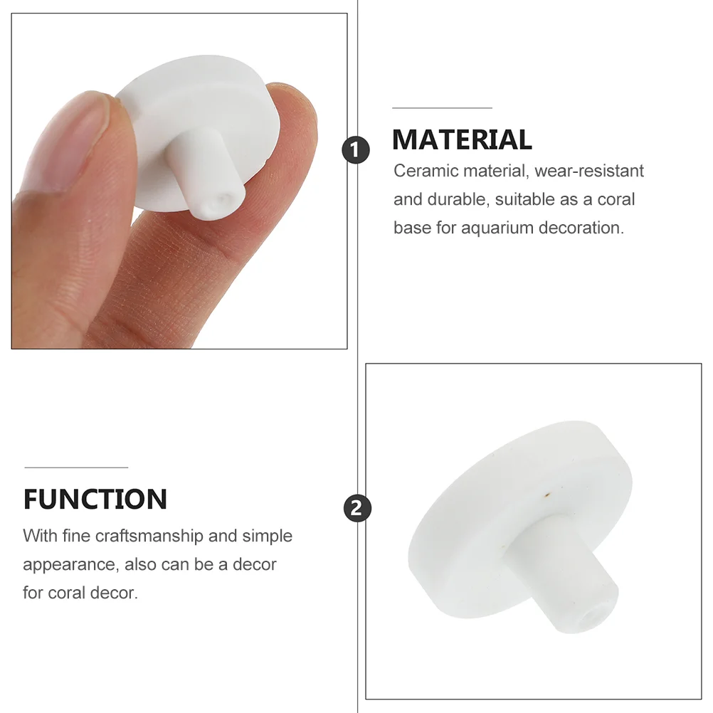 Аквариумная Коралловая основа T-образная подставка для аквариума керамическая