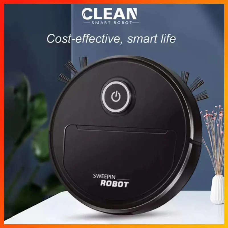 

2023 New Intelligent Sweeping Robotic Vacuum Low Noise Floor Sweeper Automatic Household Robot Vacuum Cleaner Carpet Cleaner