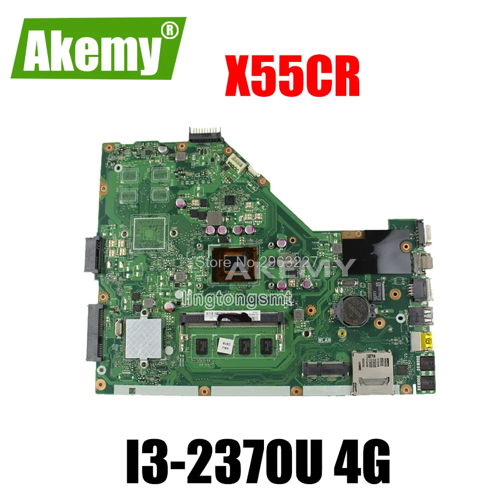 

Материнская плата для Asus X55CR X55VD 4G RAM i3-2370m Встроенная оригинальная материнская плата 100% тест