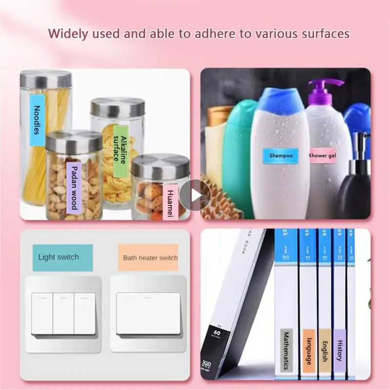 Наклейки водостойкие легко рваные не оставляют клей толстая бумага этикетка