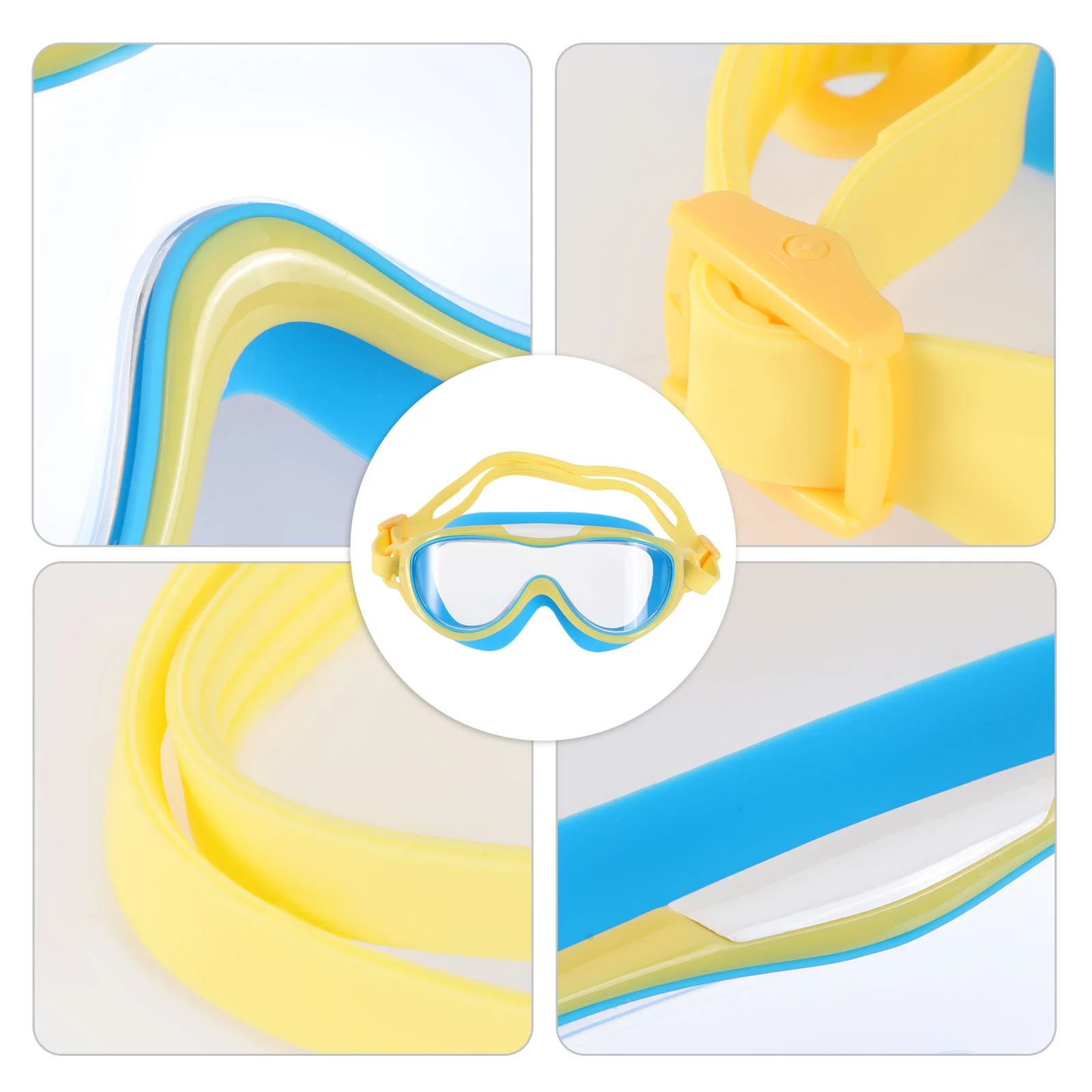 

Goggles Goggle Swim Kid Glasses Child Sea Swimming Ocean Cute Equipment Waterproof Eyewear Optical Underwater Water Silicone