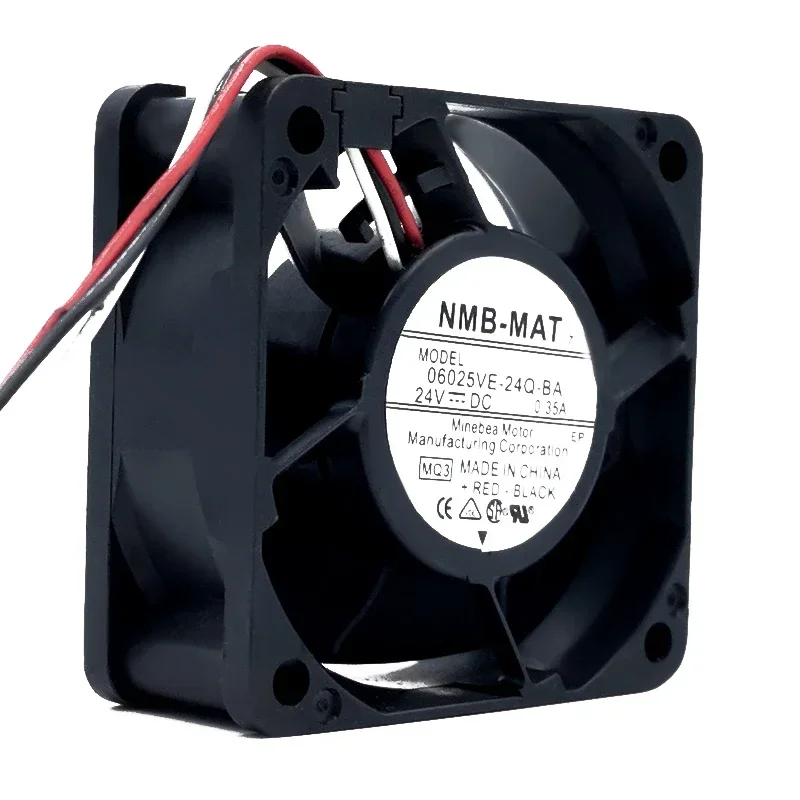 60*60*25 мм 06025VE-24Q-BA 24 В 0 35 А 6 см большой объем воздуха инверторный охлаждающий