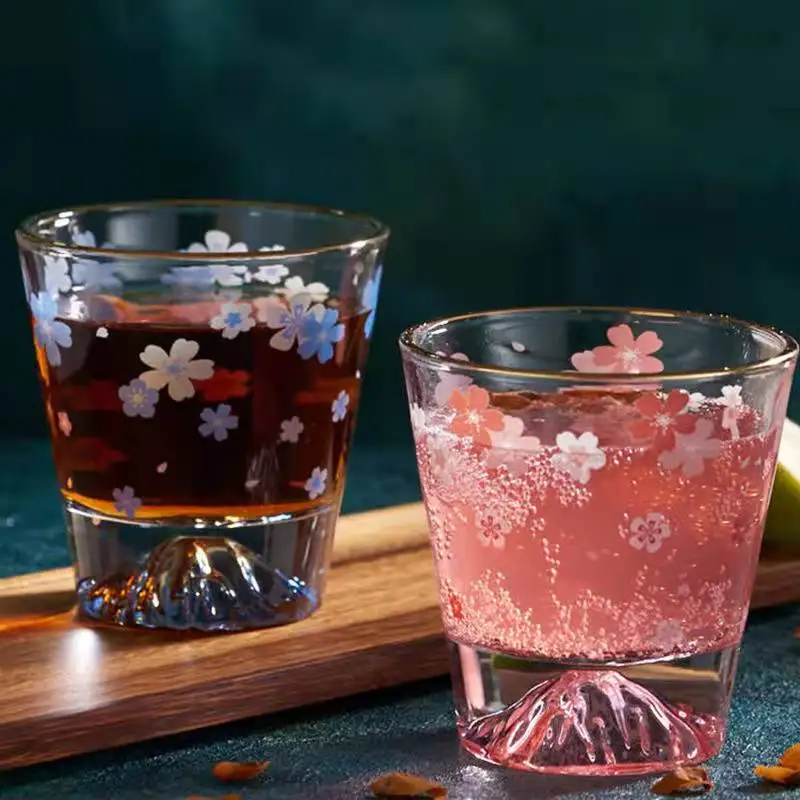 

Monte fuji ins flor de cerejeira copo vulcânico copo face valor copo casa perfumado chá de alta qualidade copo de boca