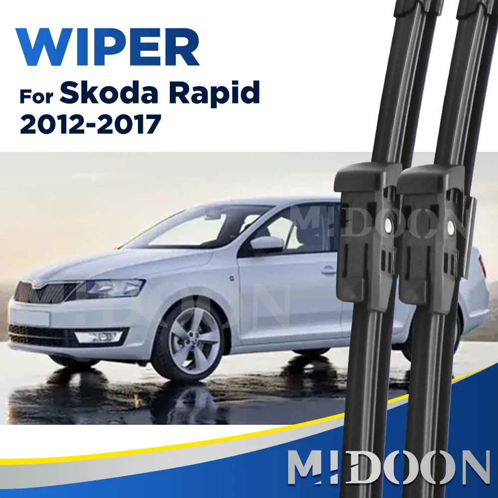 

Щетки стеклоочистителя для лобового стекла Skoda Rapid 2012-2020, 24 дюйма + 16 дюймов