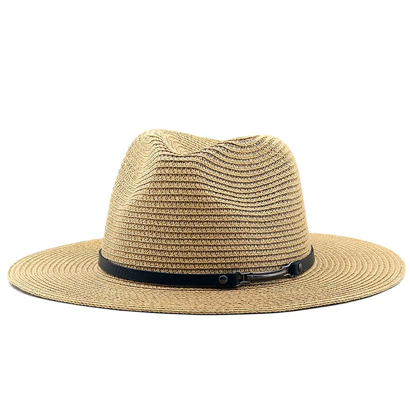 

Men's cap Beach outing hats for women Luxury straw hat sunhat summer new Visor panama Fashion new golf hat men elegant gentleman