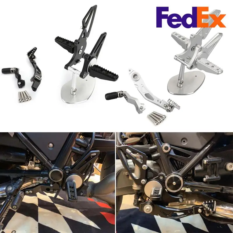 

Topteng Rearsets For BMW R Nine T R9T 2014 2015 2016 2017 2018 Adjustable CNC Rider Rear Set Rearsets Footrest Foot Rest Pegs