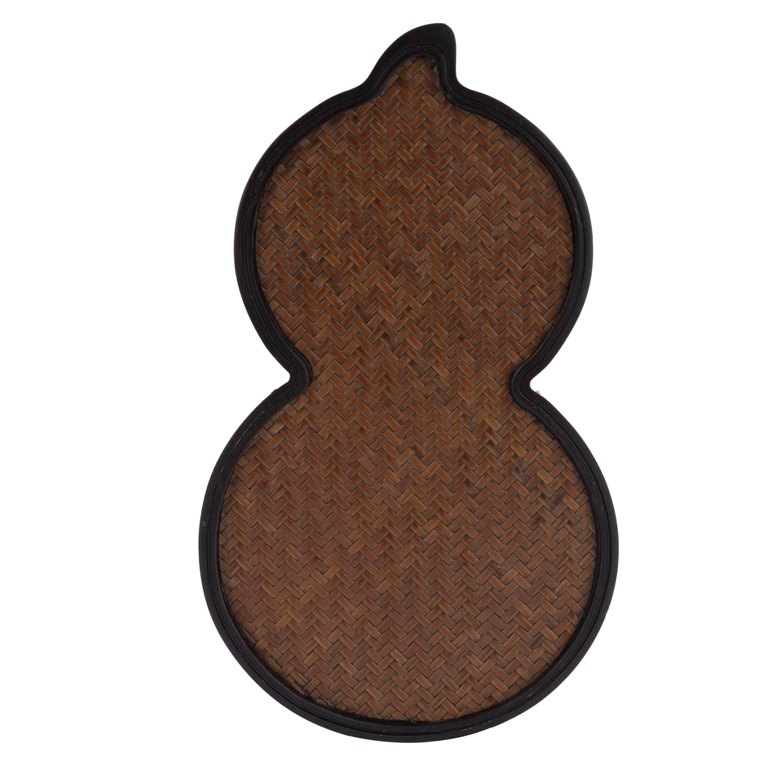 

Mat Surface Bamboo Small Tray Plate for Teawares Teaset Saucers CeremonyGourd
