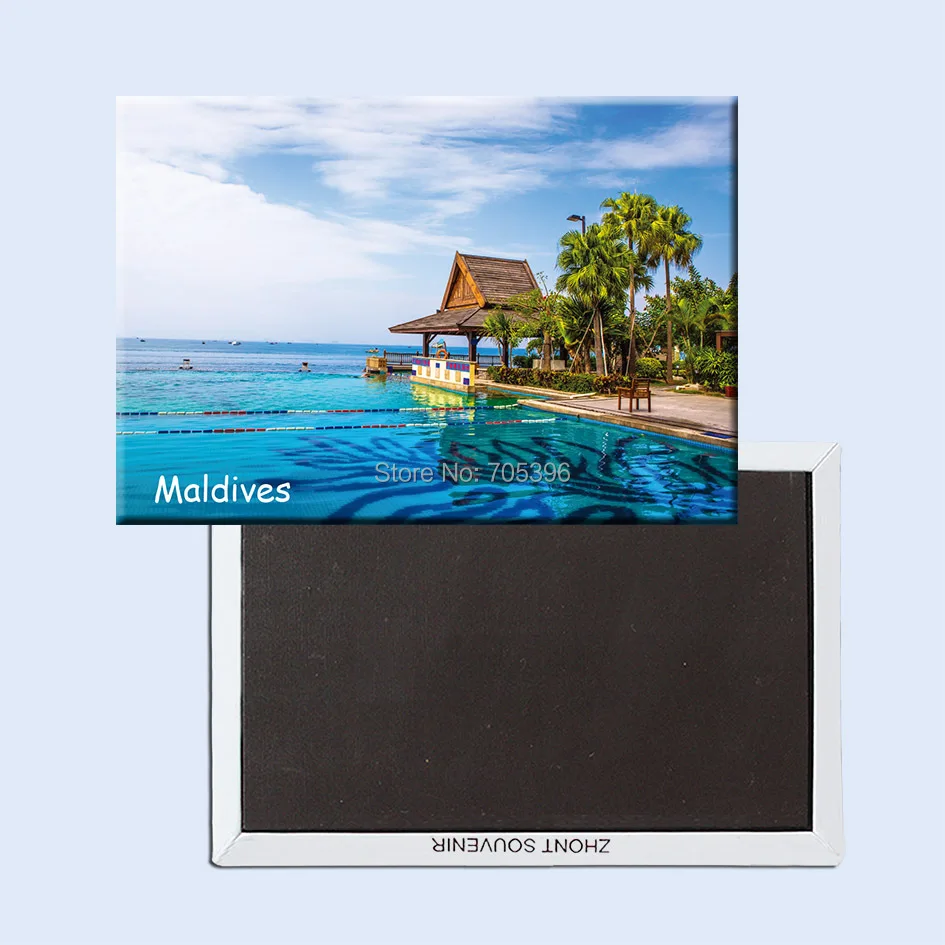 

Tourist Refrigerator Magnets 78*54mm,Maldives Travel Rigid Fridge Magnets 20903