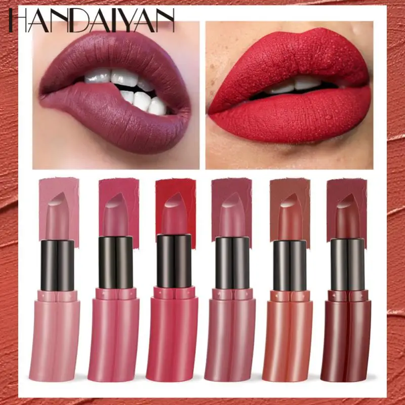 

Косметика водостойкая и устойчивая к поту компактная глазурованная Помада для губ набор для макияжа губ трудно удалить макияж помада