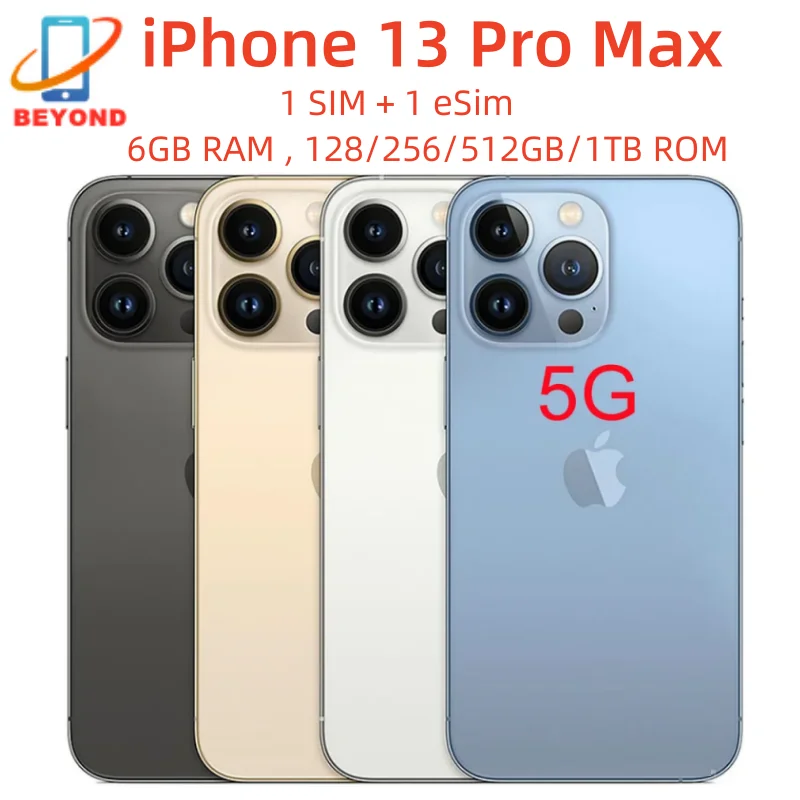 Смартфон Apple iPhone 13 Pro Max, 6/128ГБ, 6/256ГБ, 6/512ГБ, 6/1ТБ ...