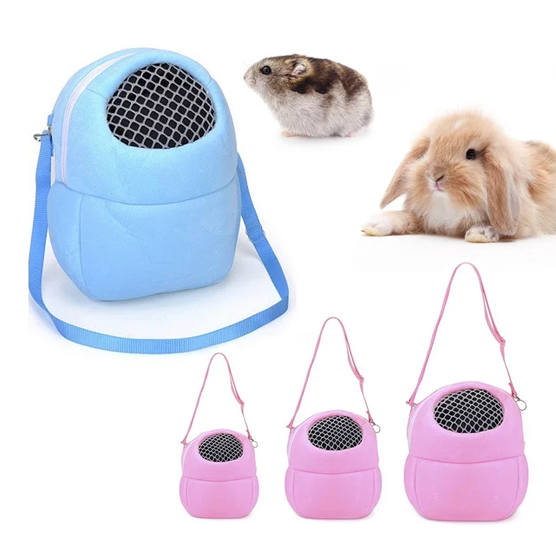 

Travel Warm Bags Small Pet Carrier Rabbit Cage Hamster Chinchilla Travel Warm Bags Cages Guinea Pig Carry Pouch Bag Breathable