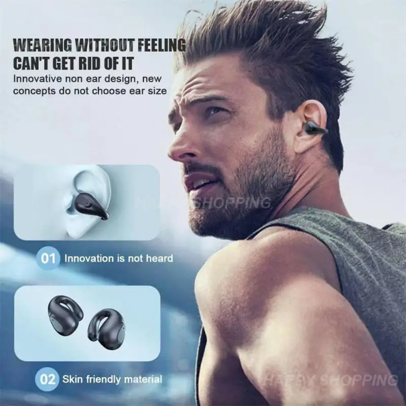 

Sports Headset Barrier-free 10-15 Meters High-quality Long Wear Without Pain Ultra Light Body Hd Voice Wireless Headset Earphone