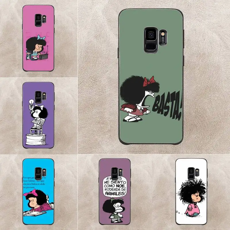 

M-afalda Phone Case For Samsung Note 8 9 10 20 Case For Note10Pro 10lite 20ultra M20 M31 Funda Case