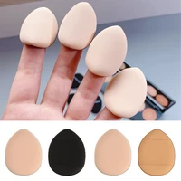 1pc mini cosmetic puff soft non latex finger facial makeup sponge cosmetic air cushion wet and dry beauty tool for girl women