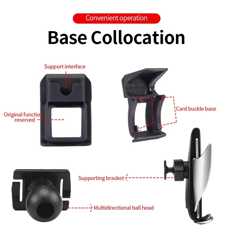 Автомобильный кронштейн-основание для Ford Focus Edge 140 F150 Fiesta Explorer Escape Escort Kuga Mondeo