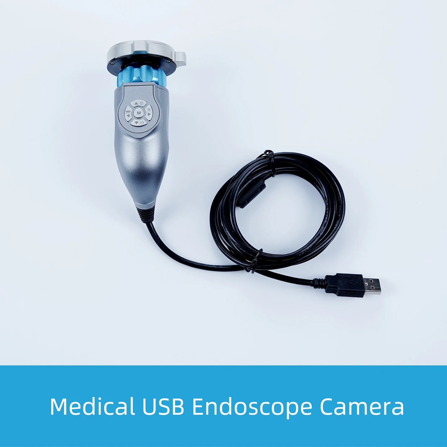 Медицинская USB-камера-эндоскоп 1080P FHD 60FPS, портативная камера для эндоскопии, для ЛОР-кабинетов, ветеринарии, цистоскопии, клинического осмотра (art.: 3920da2c59332) - 3920da2c59332