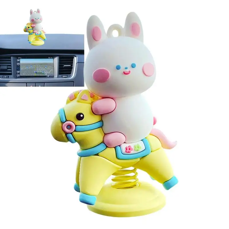 

Кукла со встряхивающейся головой, мультяшное украшение с вращающейся головой для автомобиля, безопасный материал из ПВХ, автомобильный аксессуар для украшения автомобилей и настольных компьютеров