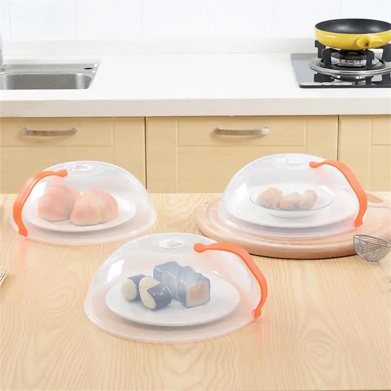 

Anti-sputtering Food Cover Microwave Vegetable Cover With Steam Hole High-temperature Oven Oil Cap Kitchen Tools And Gadgets