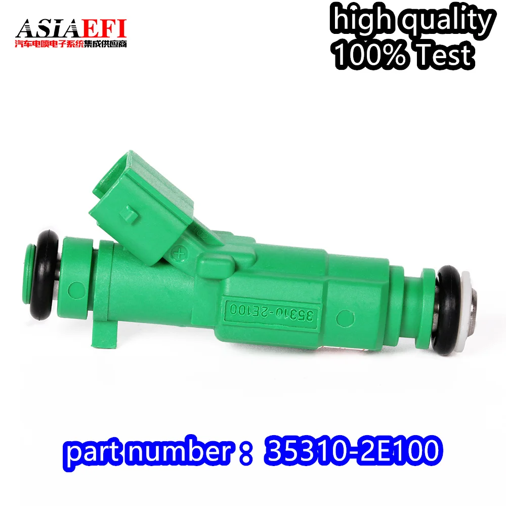 4 шт. высококачественные форсунки топливного инжектора двигателя OEM 35310-2E100 для