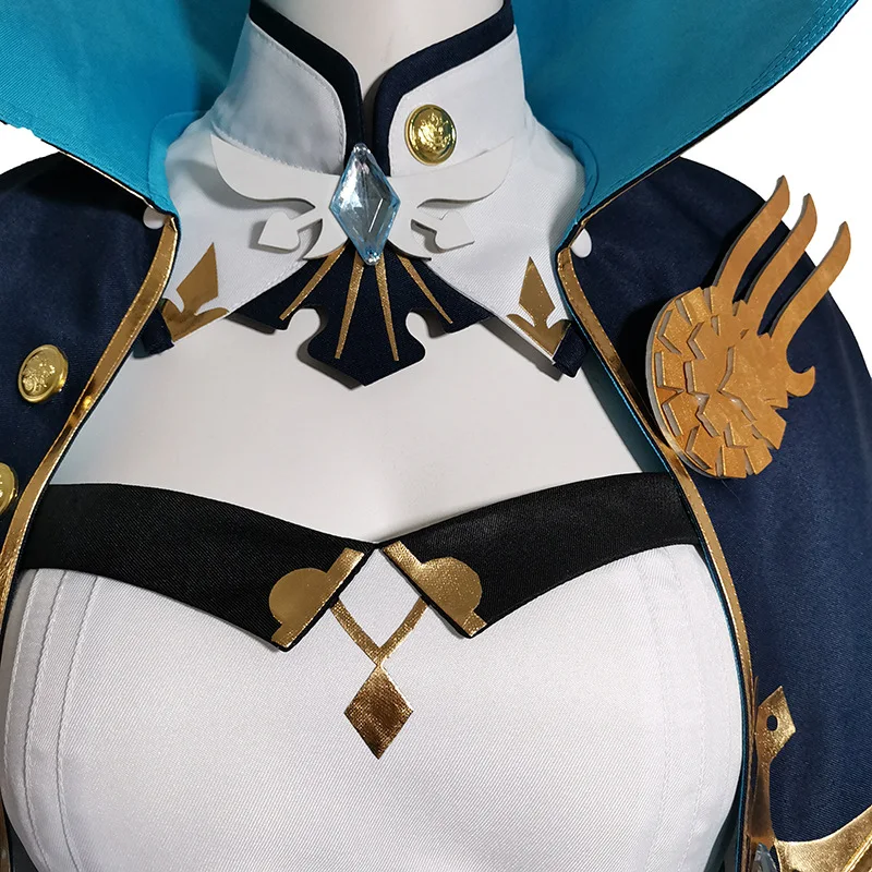 

Genshin Jean Cosplay Costume Game NEW Suit Uniform Halloween Party Outfit for Women Girls Halloween Costume for Women
