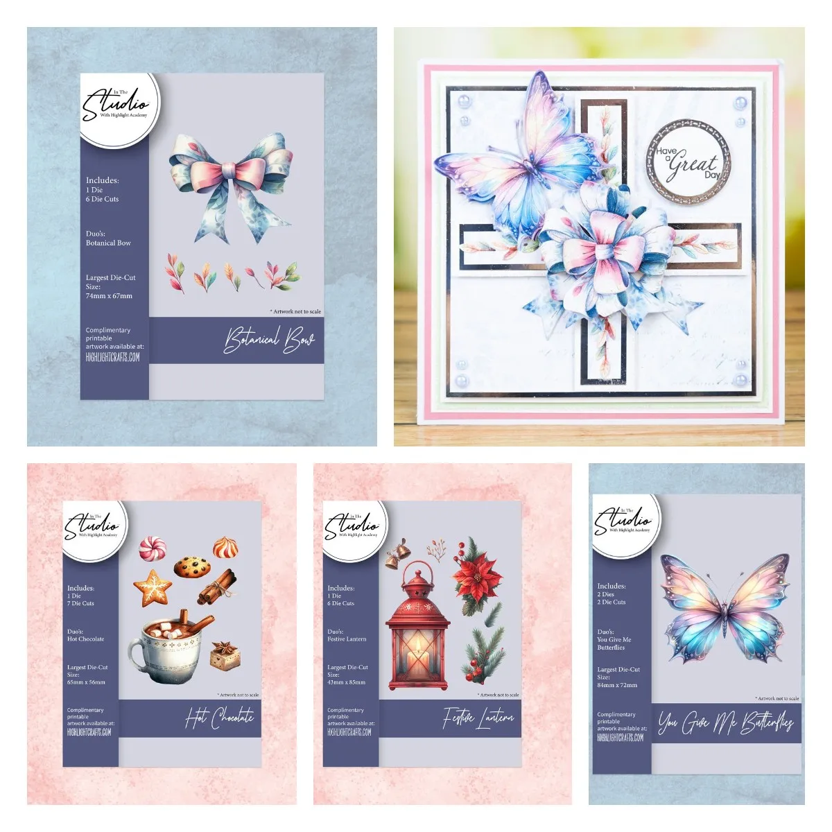 Набор штампов с ботаническим бантом металлические штампы ремесленные украшения