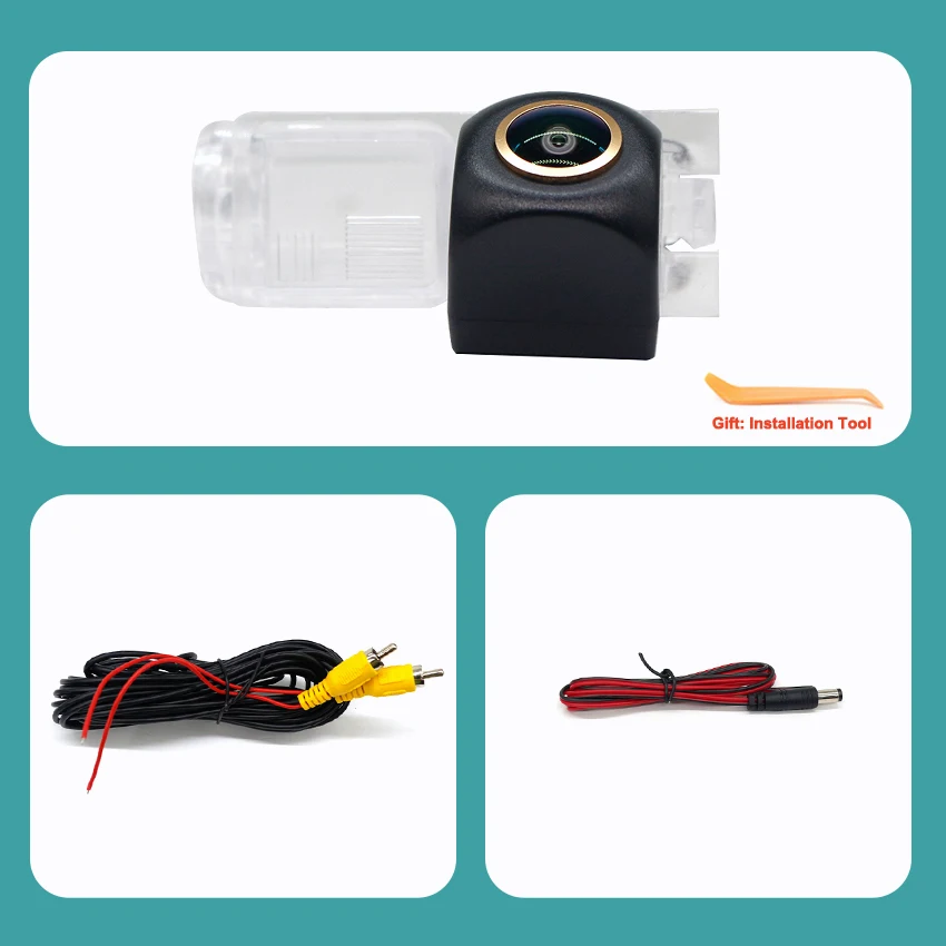 

170 ° Автомобильная камера заднего вида для Ford Escape Kuga C520 2013 ~ 2019 для Sync 2 3 2013 ~ 2016 парковка HD CCD ночного видения