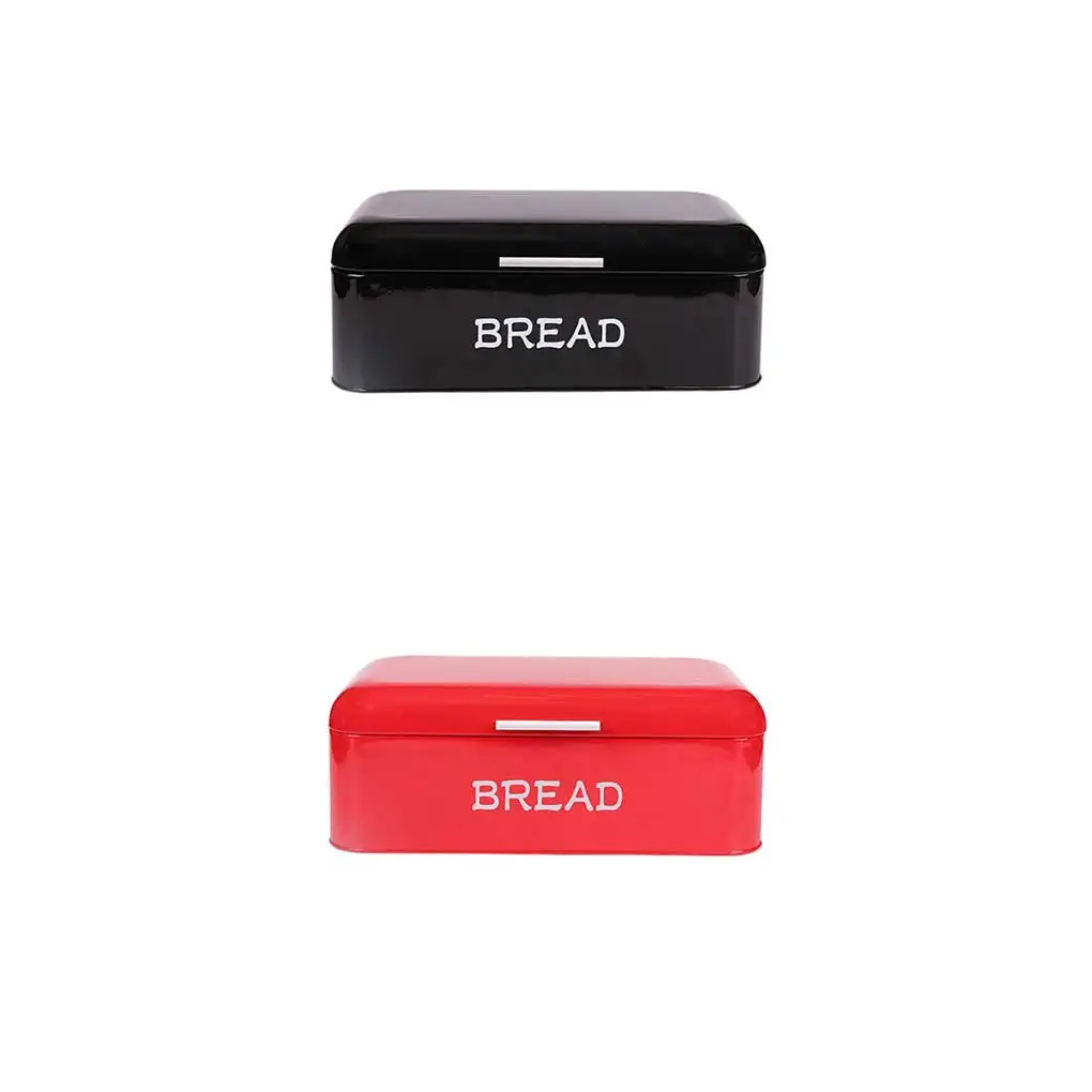 

Bread Box Bin Cookies Pastries Container Organizer Multi Function Bedroom Organization Storage Bins Holder Supplies Red