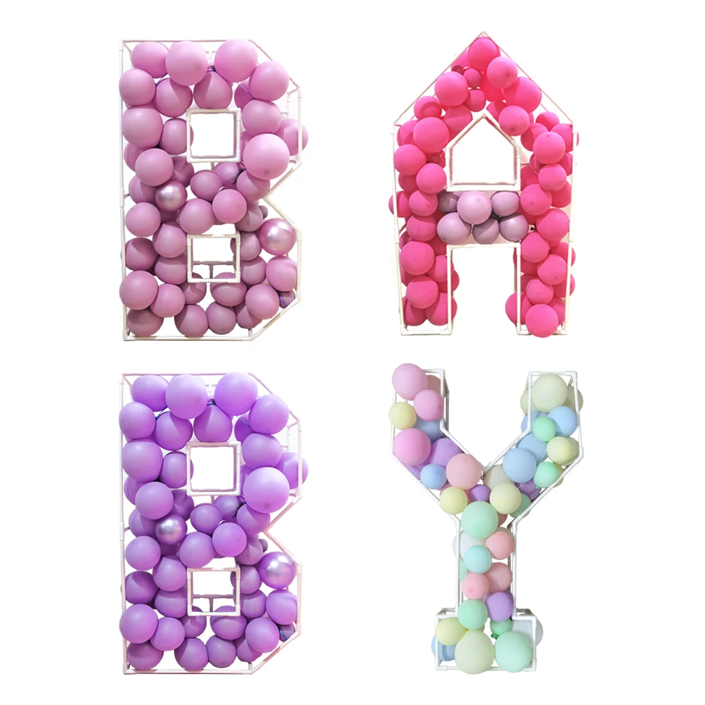 Мозаичный шаблон с буквами из ПВХ геометрический алфавит для детского дня