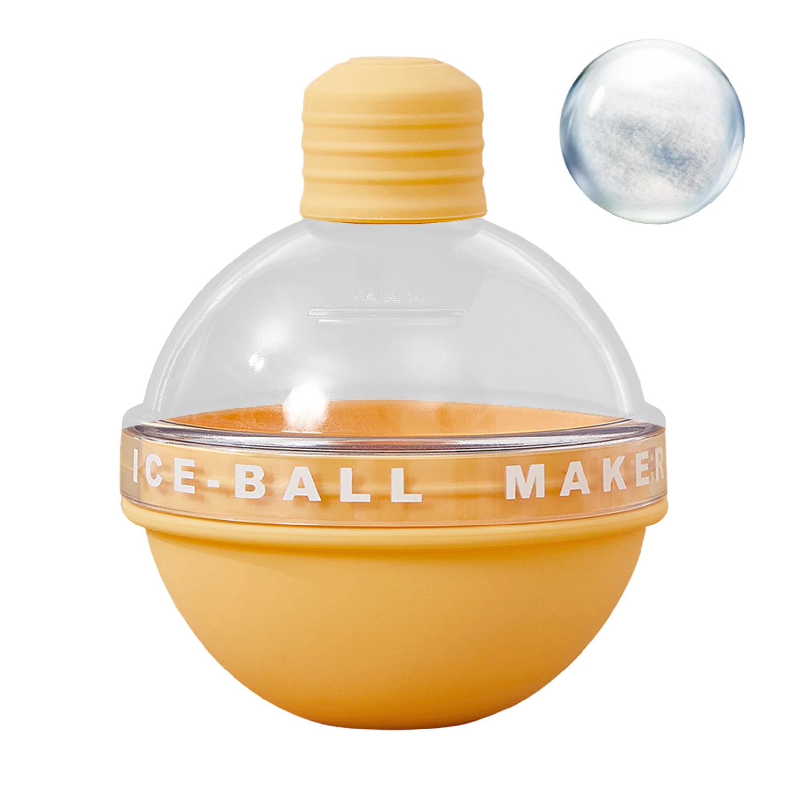 

Ice Ball Molds Silicone Ice Ball Maker Round Ice Cube Mold Ice Ball Molds Ice Ball Maker Mould Easy Release And BPA Free