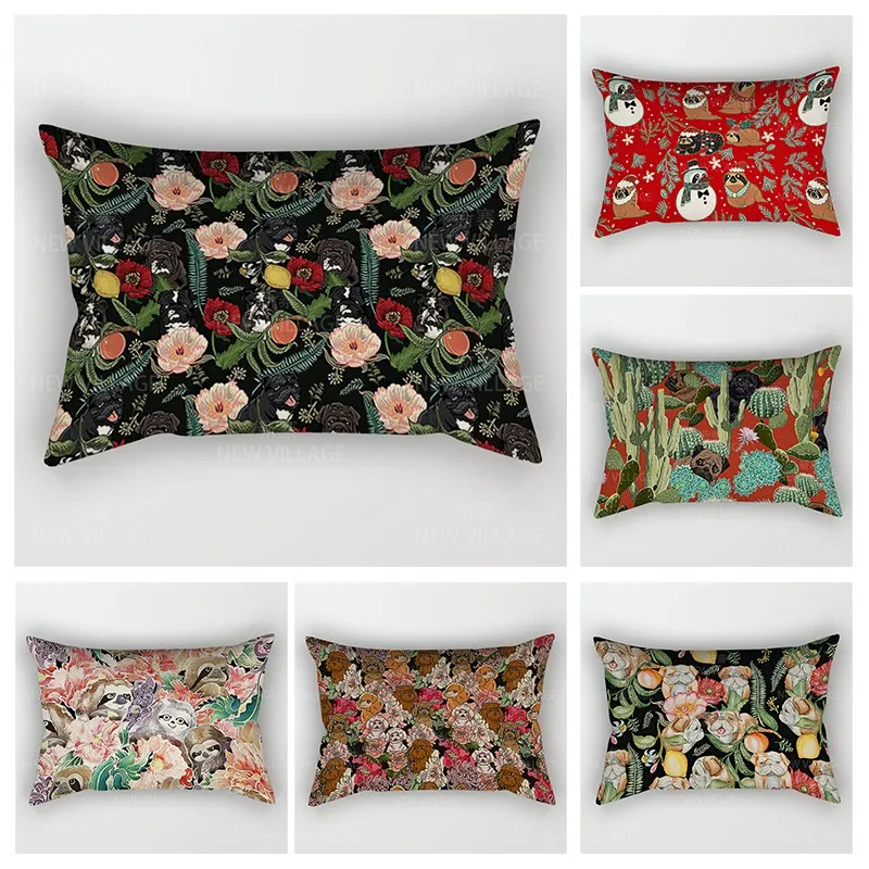 

Скандинавский осенний домашний декор 30*50, чехол для диванной подушки, чехол для дивана, чехол для дивана, 30x50 см, 40x60 40*60, бохо, винтажная манда...