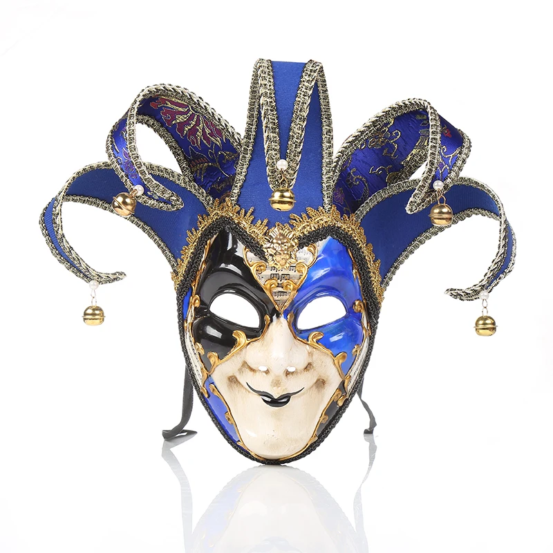 

Venetian Boutique Mask, Vintage HalloweeHalloween Costume Party Masquerade Joker Parade Performance Prop