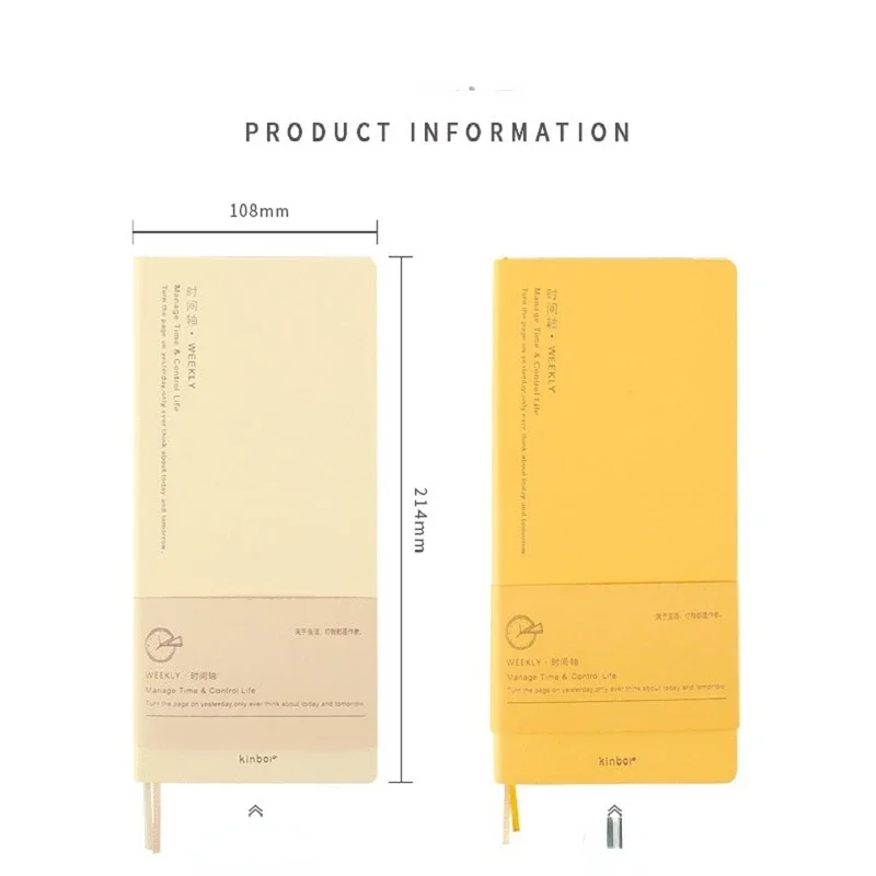 Карманный размер еженедельник журнал тетрадь ежемесячный ежедневный календарь