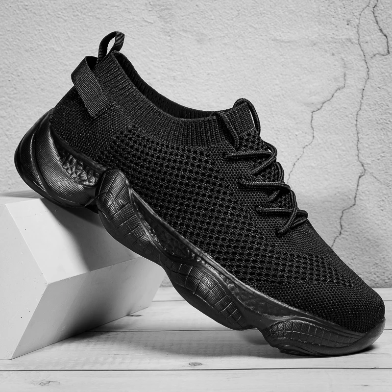 

Air Mesh Women Sneaker Sock Shoes Summer Breathable Cross Tie Platform Round Toe Casual Fashion Sport Lace Up 2022 Female Girl