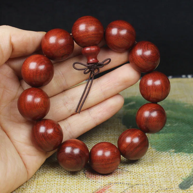 Браслет цвета слоновой кости Coast Pterocarpus Santalinus Kotan African Rosary оптовая продажа прямые