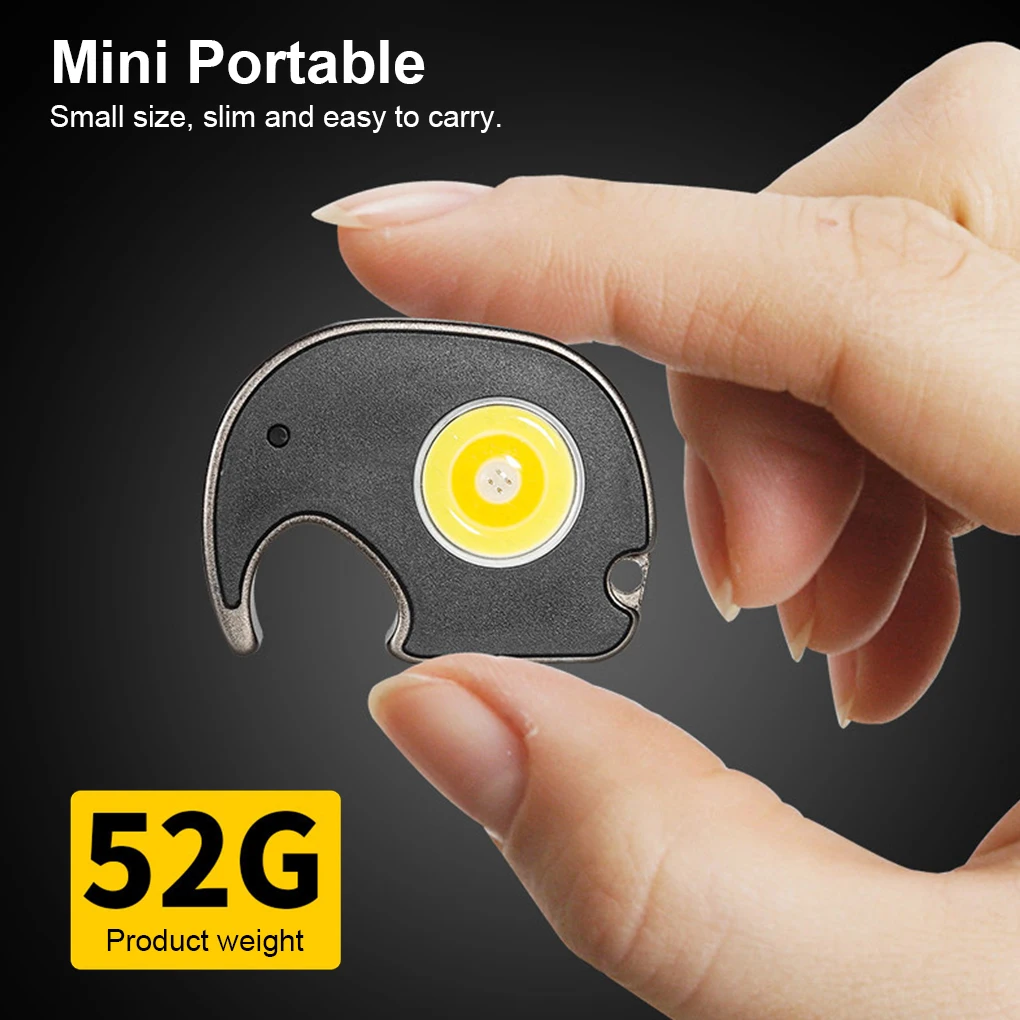 

Camping Flashlight with Holder Keychain Lights Repairing Lamps Portable