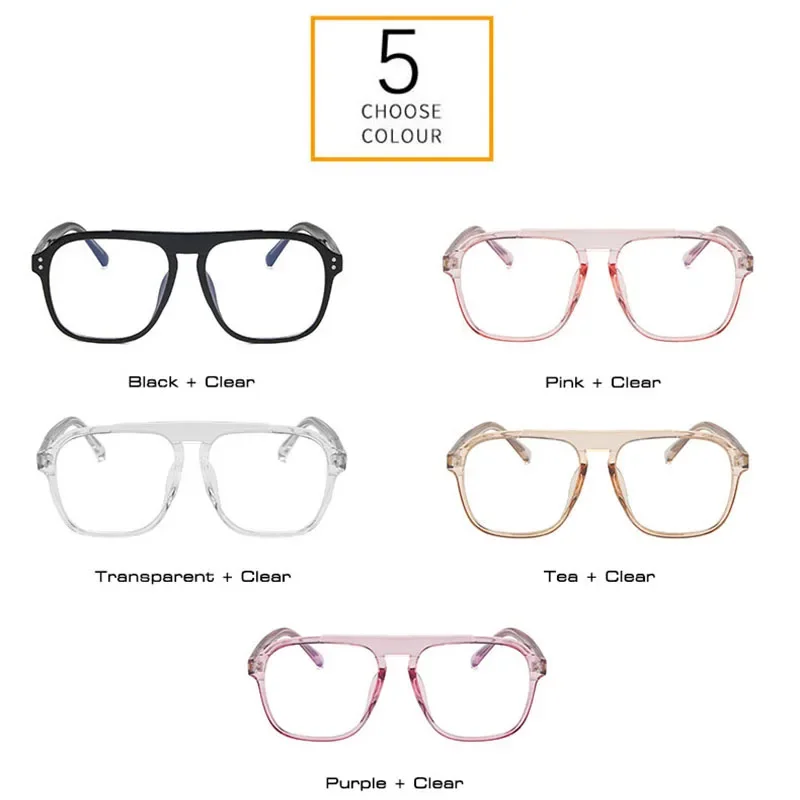 2024 Женская оправа для очков с пружинным шарниром защитой от синего света мужская