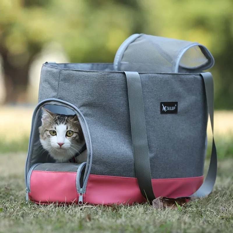 

Portable Pet Dog Carrier Bag Small Dogs Backpack Puppy Rabbit Cat Shoulder Bags Outdoor Travel Slings Bag Breathable Pet Handbag