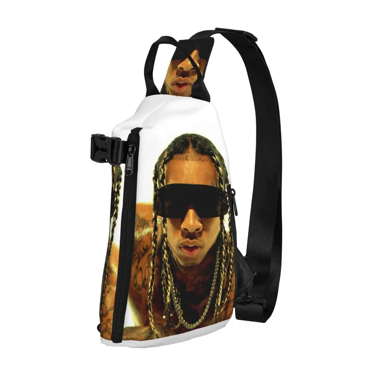 

Забавные нагрудные сумки Thhyga Tyga Fanart для женщин, повседневные дорожные сумки-слинги для тренировок, школьные сумки через плечо с принтом