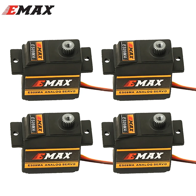 

Оригинальные металлические аналоговые удельные сервоприводы EMAX ES09MA для 450 вертолета с хвостом лучше, чем Emax ES08MA