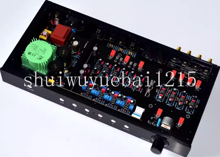 Последняя версия обновленного классического предусилителя MBL6010 с полным балансным усилением и пультом дистанционного управления, копия MBL6010D JRC5534 JRC5532 (art.: 3920d7dc7031f) - 3920d7dc7031f