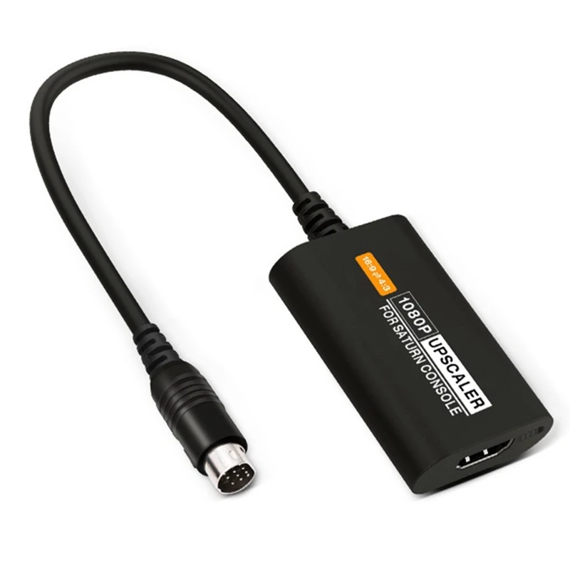 

Игровая консоль HDMI-совместимый адаптер для Sega Saturn 1080P HD ТВ конвертер с кабелем 16/9 4/3 ТВ разъем аксессуары