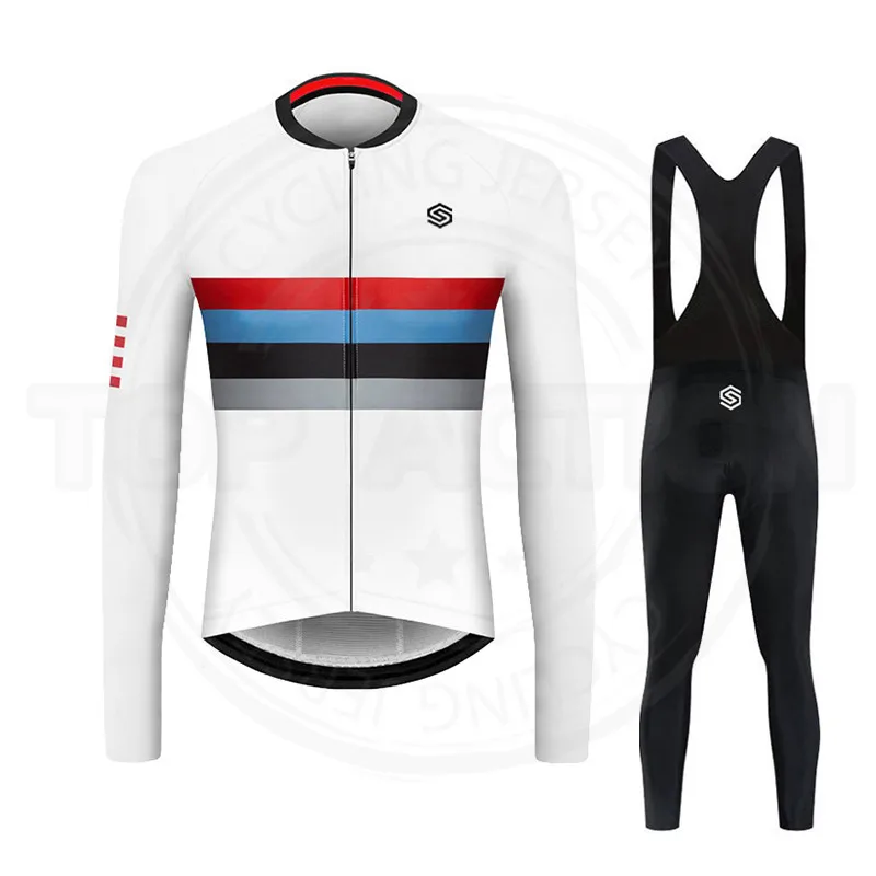 

Men Spring Cycling Jersey 2023 Bike Tops Autumn Long Sleeve Siroko Tech Clothing Ciclismo Bicycle Clothes Triathlon Cycling Sets
