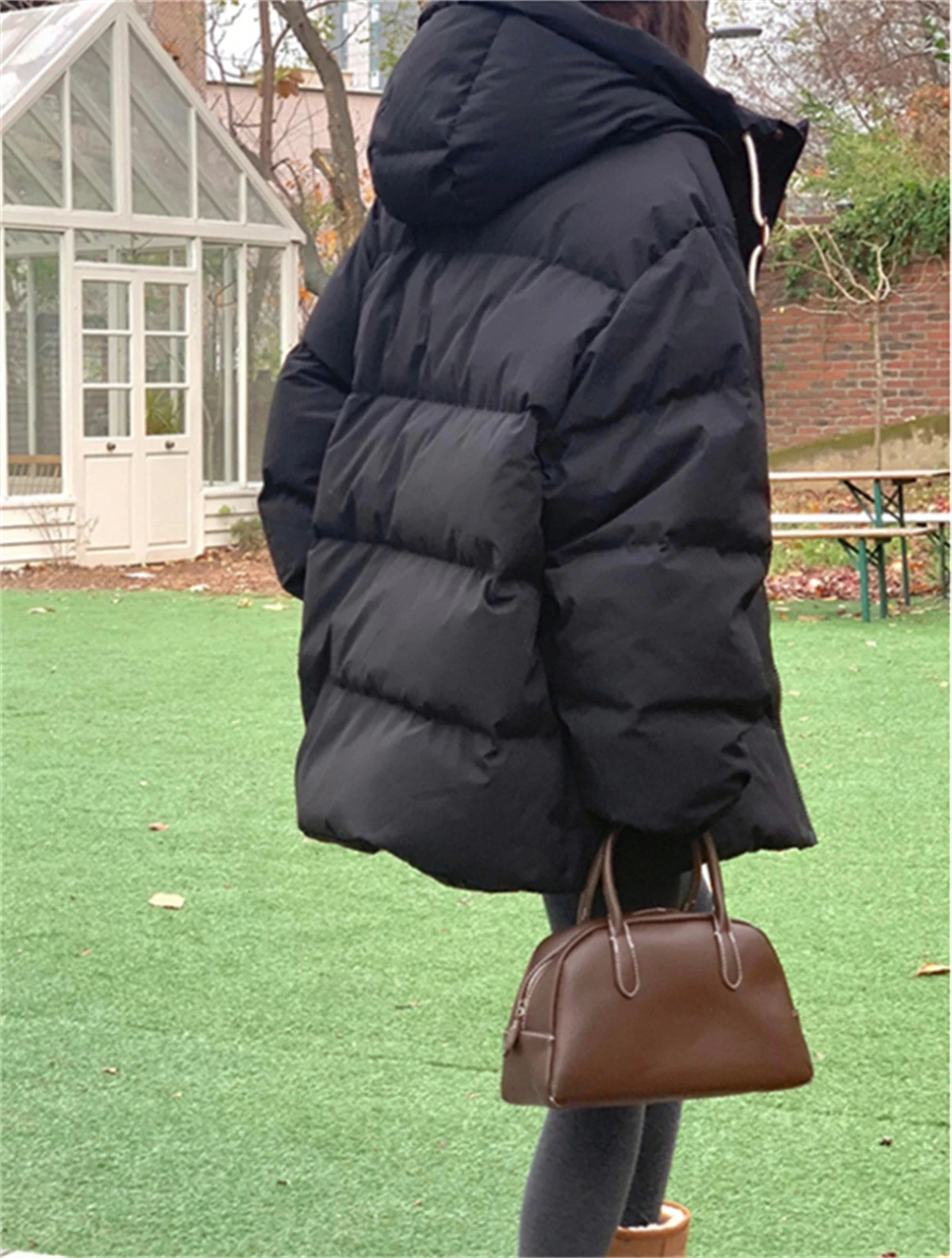 Down Cotton Jacket Women's Short 2022 New Korean Version Loose Thickened Cotton Jacket Ins Port Wind Winter Cotton Jacket Jacket